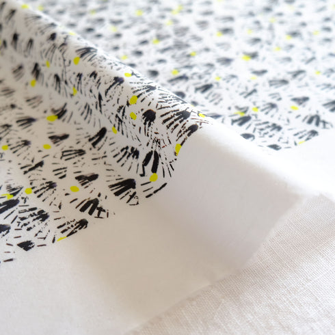 Japanese Rhythm White Cotton
